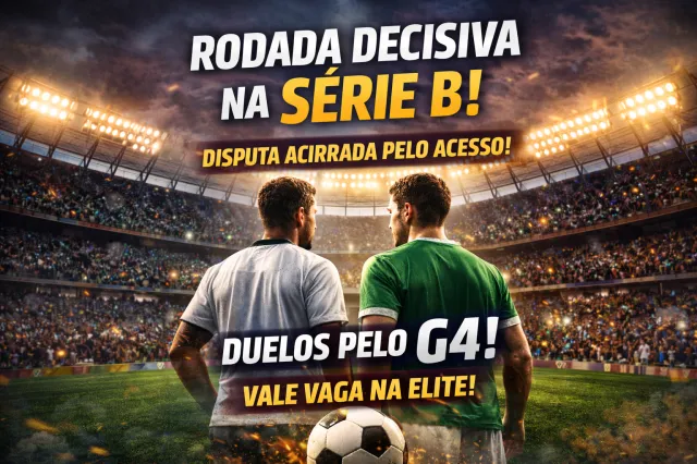 CAMPEONATO BRASILEIRO SÉRIE B - Série B entra em rodada decisiva com disputa acirrada pelo acesso!